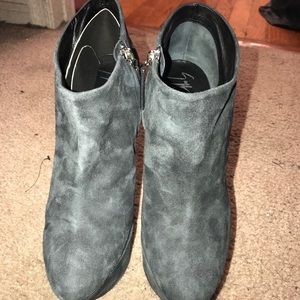 Giuseppe zanotti wedged booties